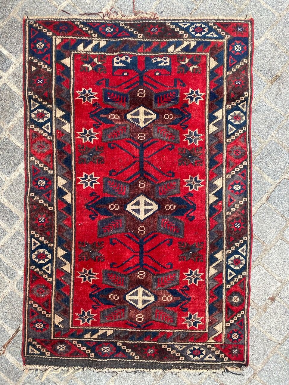 Turkish carpet Anatolia handmade 74x114 cm