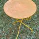 Garden side table 1930 wrought iron