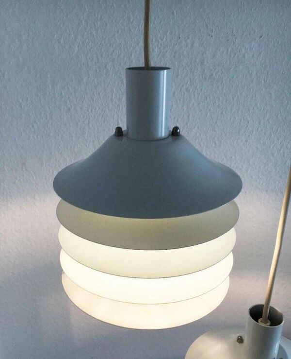 Suspensions lamellaires danoises du milieu du siècle par Lyfa, années 1960, lot de 2