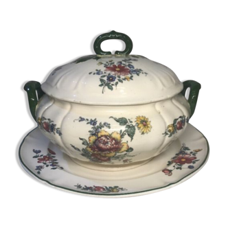 Soupière Villeroy & Boch Henriech Mettlach Alt Strasbourg