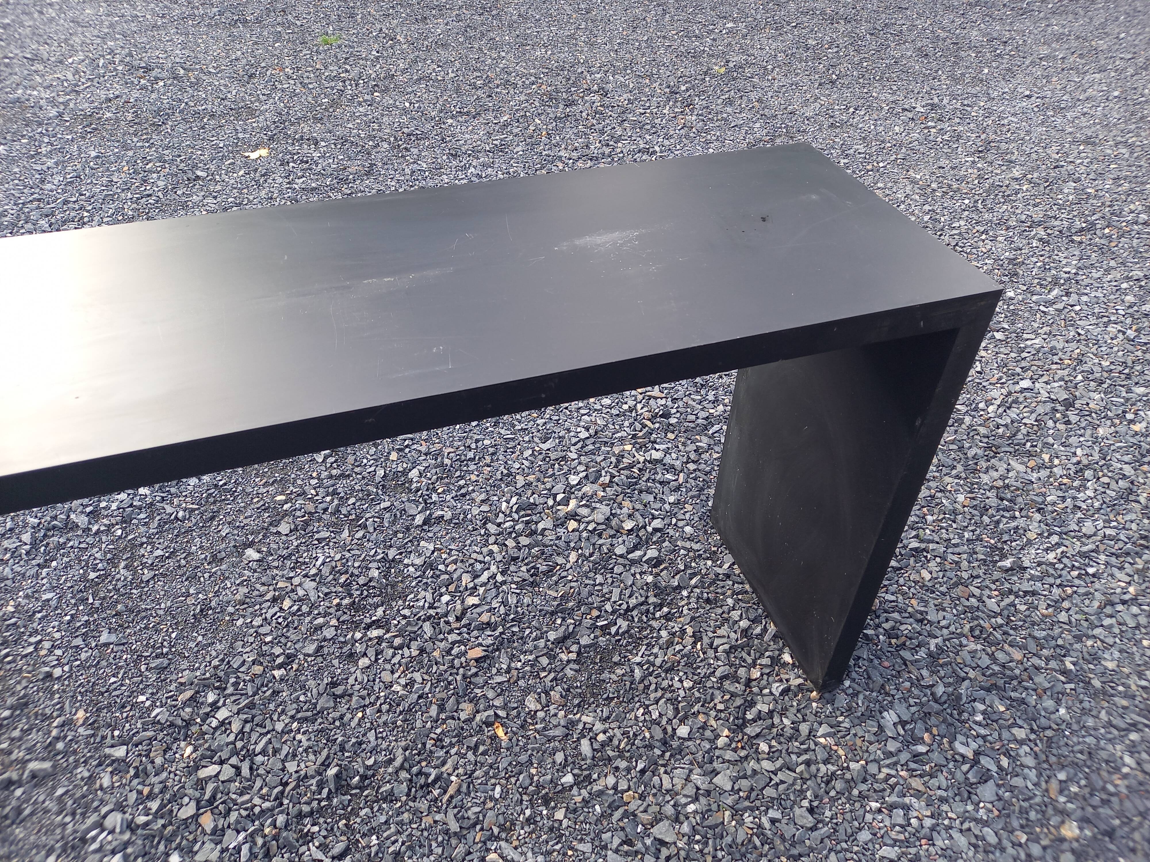 Metal industrial console