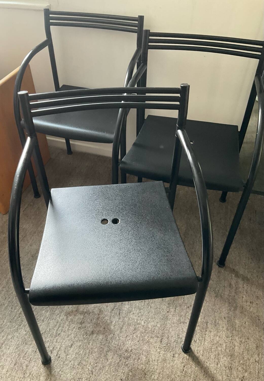 Philippe Starck chair mod. Francesca Spanish for Baleri Italy 80s