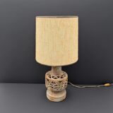 Agnès Escala lamp in ceramic, France 1970