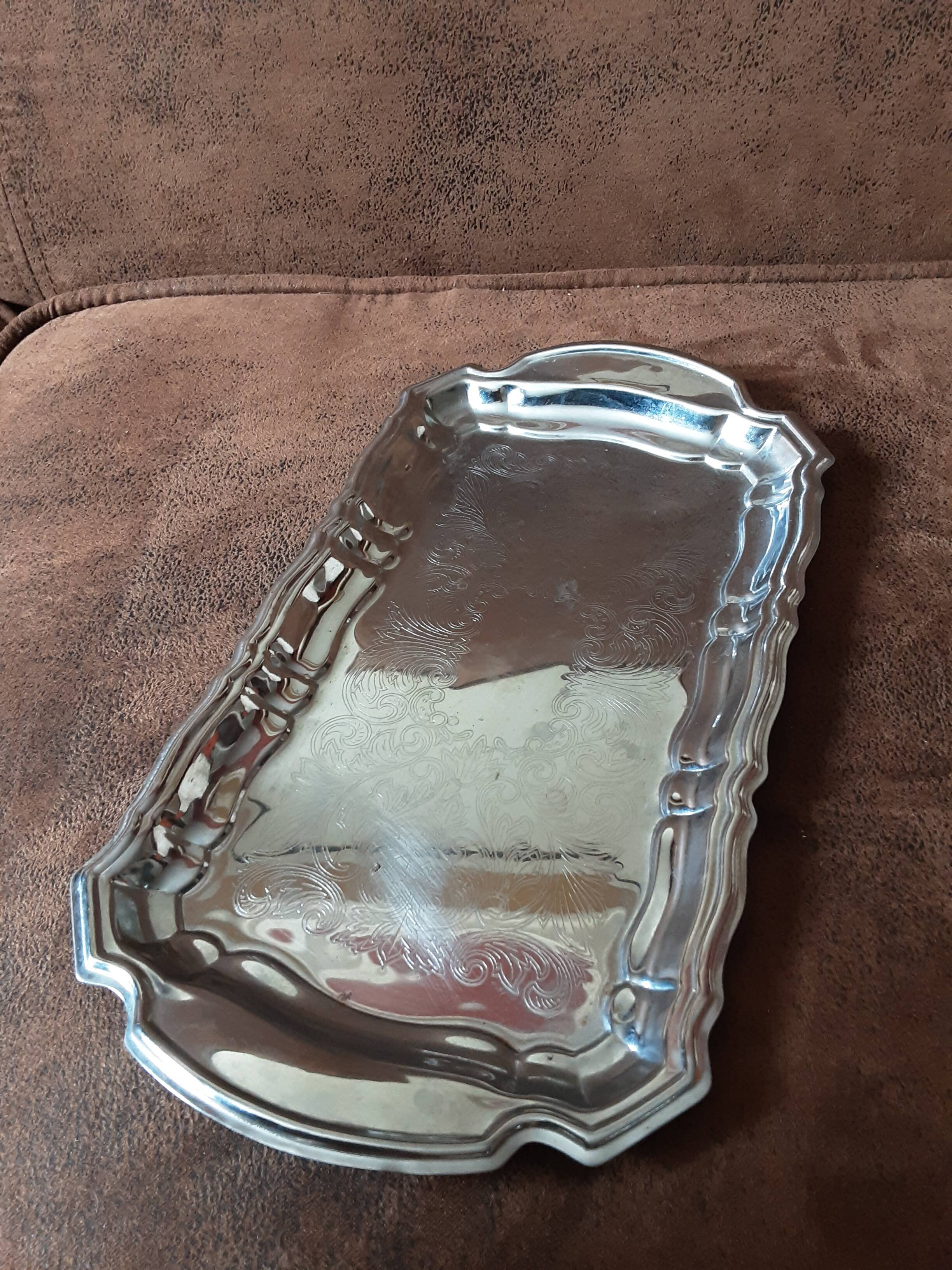 Metal butter dish