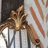 Baroque mirror style gilded rocaille