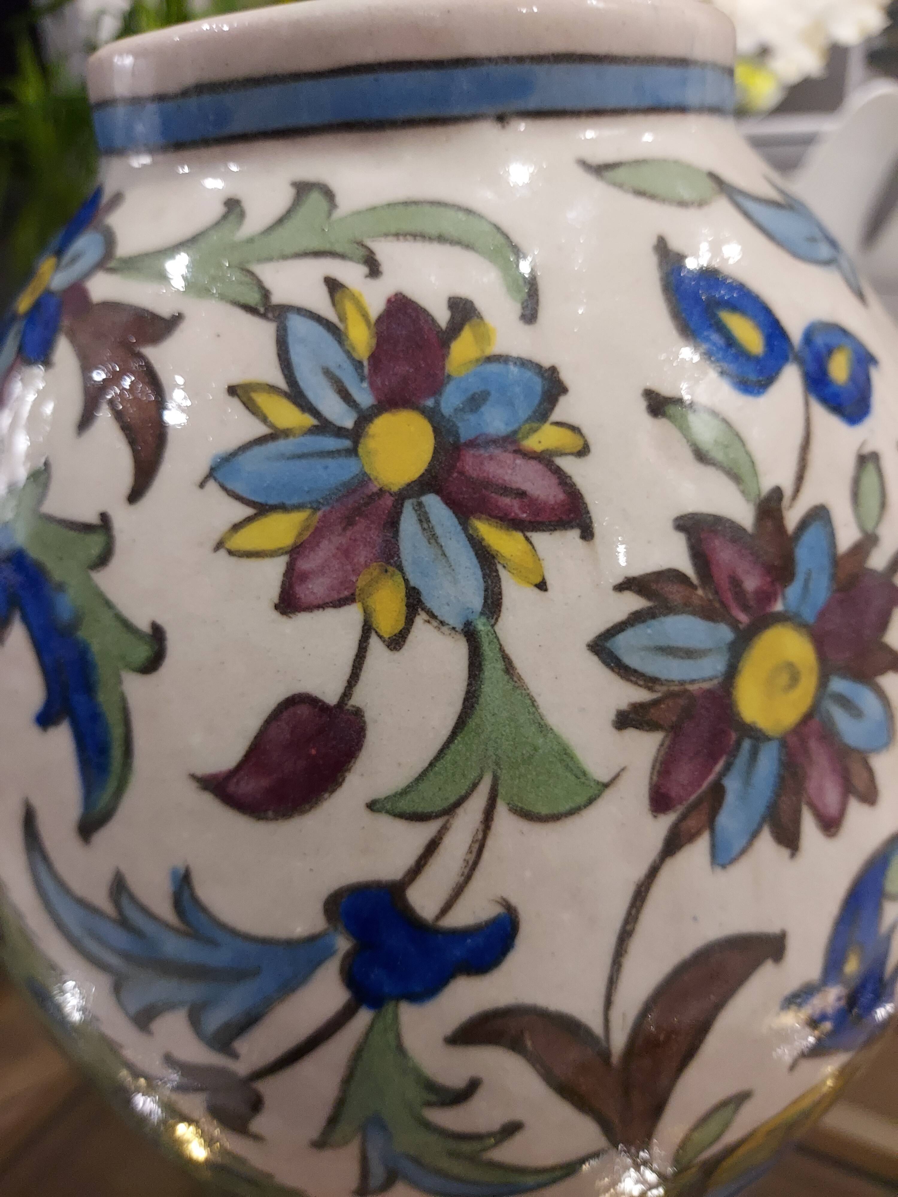 Vase Art deco sandstone 1960