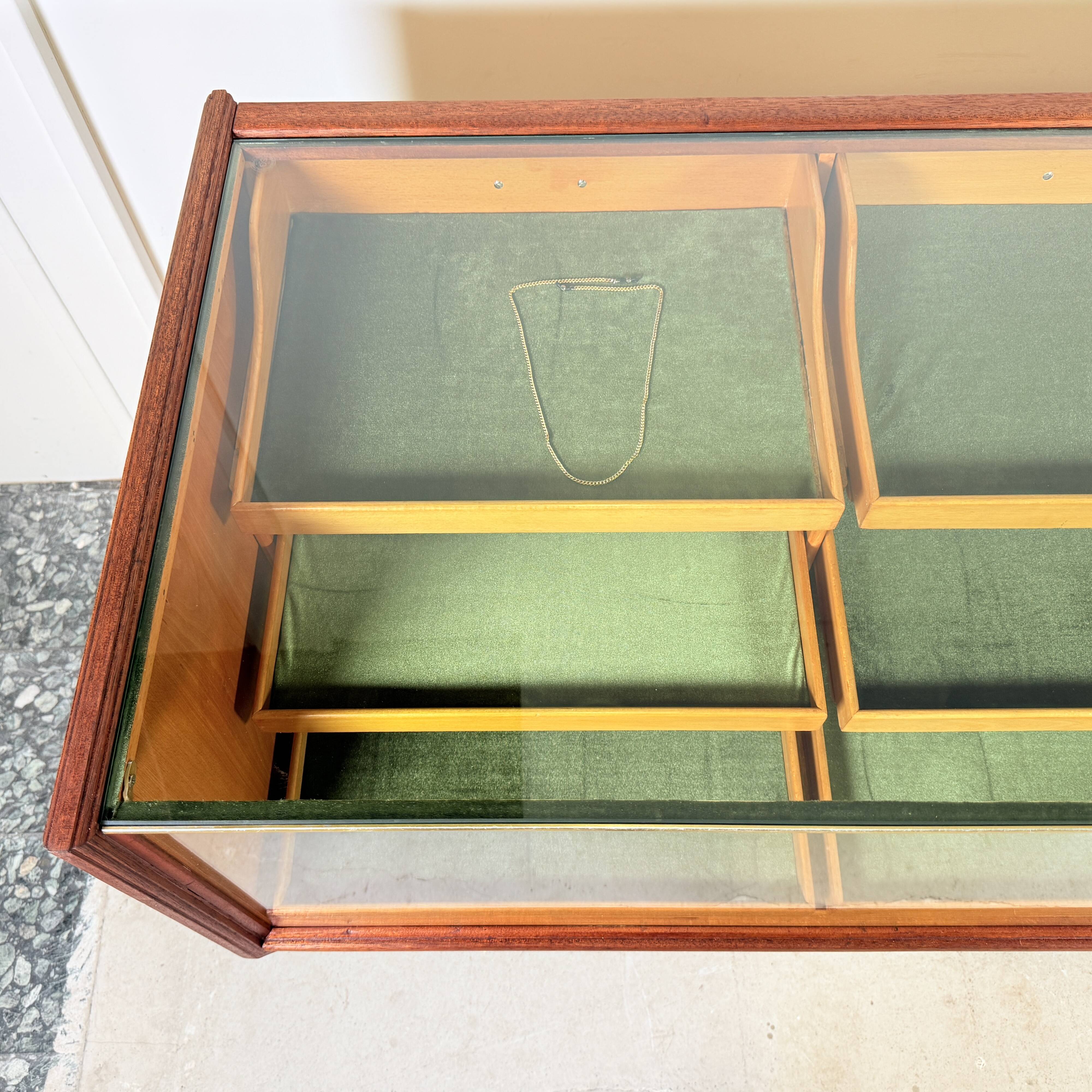 Vintage displaycabinet with 15 drawers, HAKA Ladenmöbel