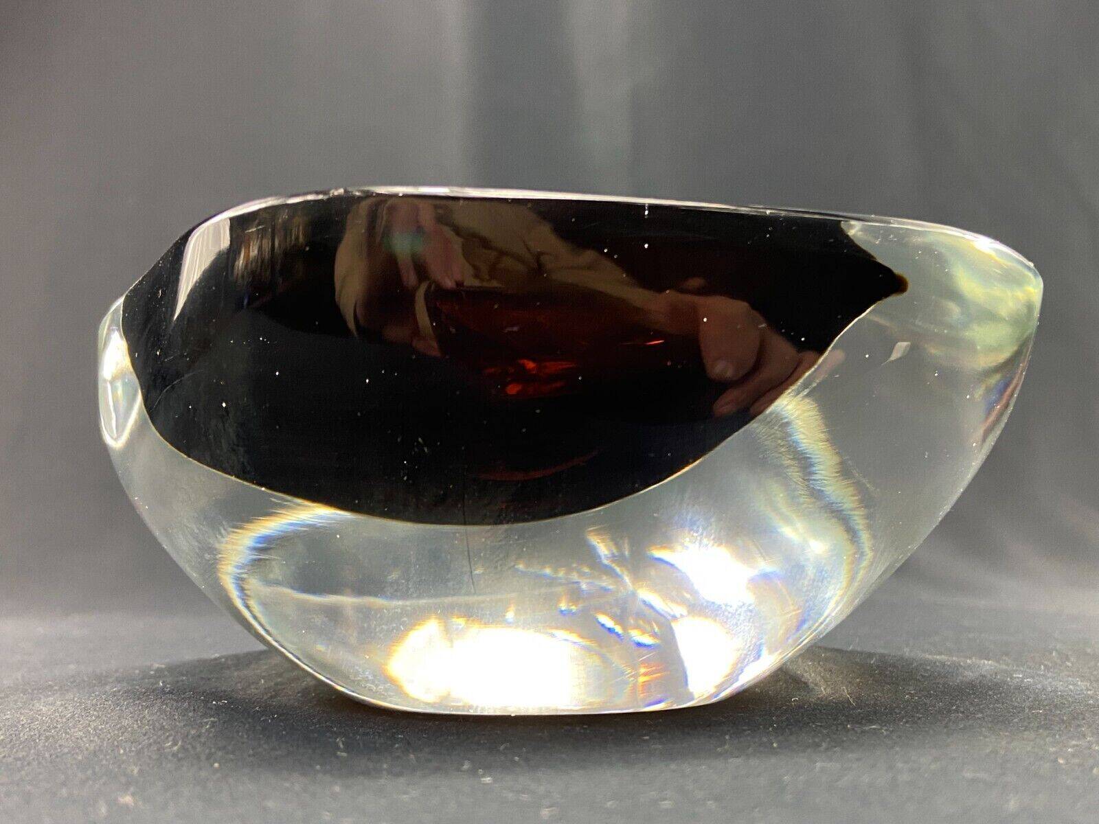 Glass bowl, Antonio da Ros for Cenedese, circa 1965-1975 Murano Venice