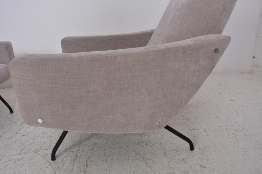 Paire de fauteuils modèle "Galion" création de Gilbert Steiner, éditions Steiner., 1955