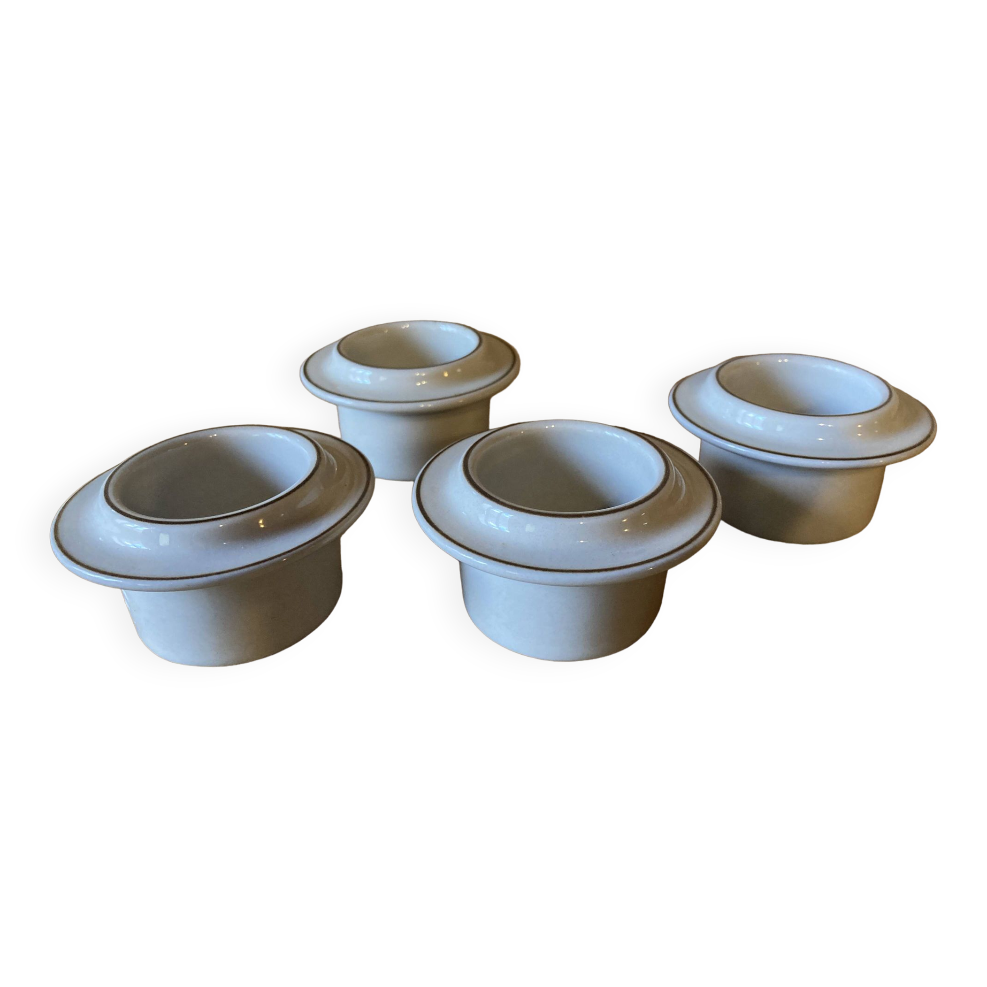 Arabia egg cups, Finland, 1970s-1980s