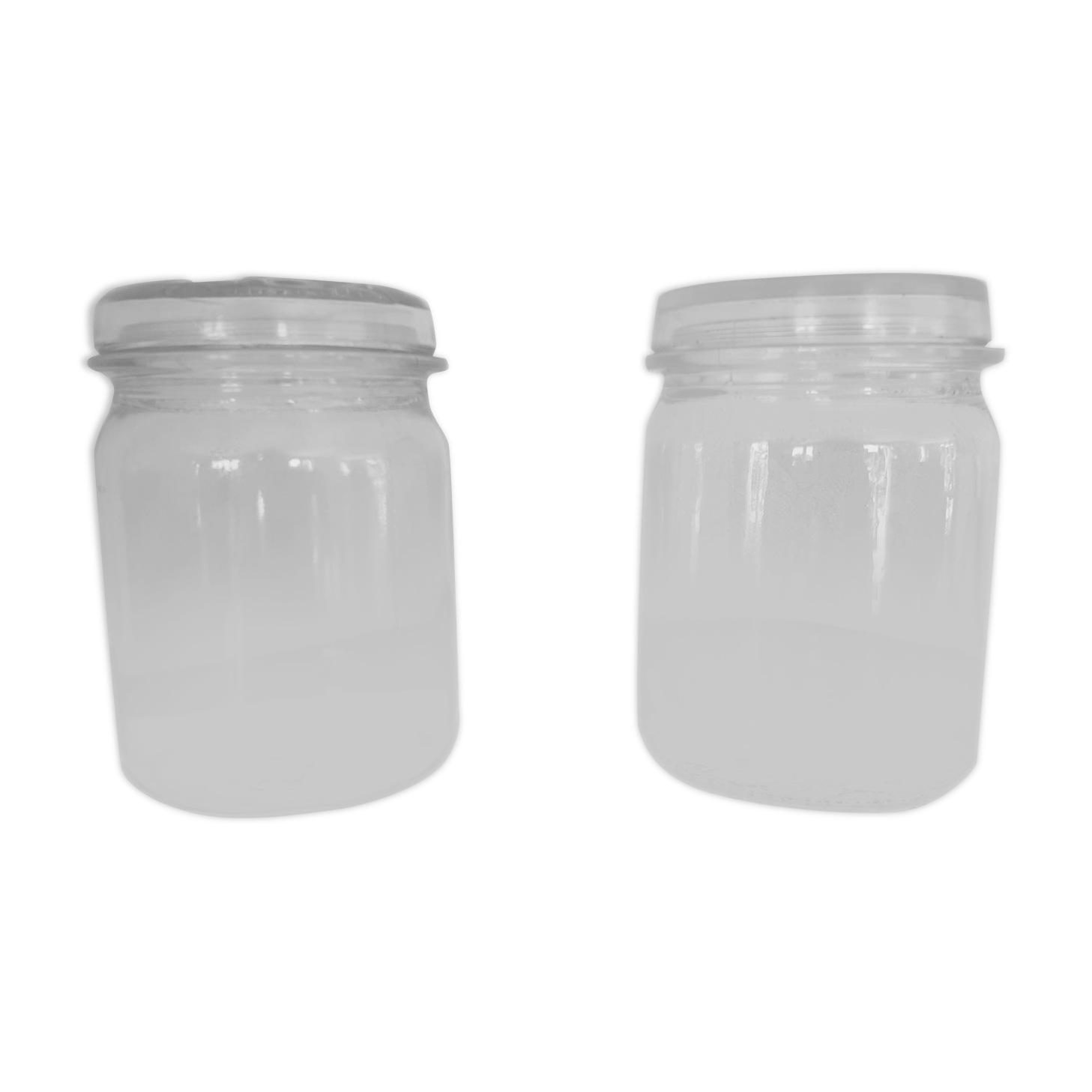 Glass jars
