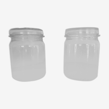 Glass jars