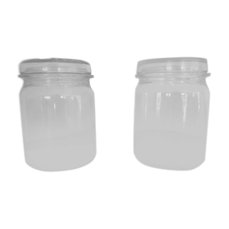 Glass jars