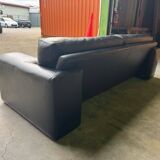 “Midday” leather sofa by Giovanni Offredi for Saporiti Italia 1980