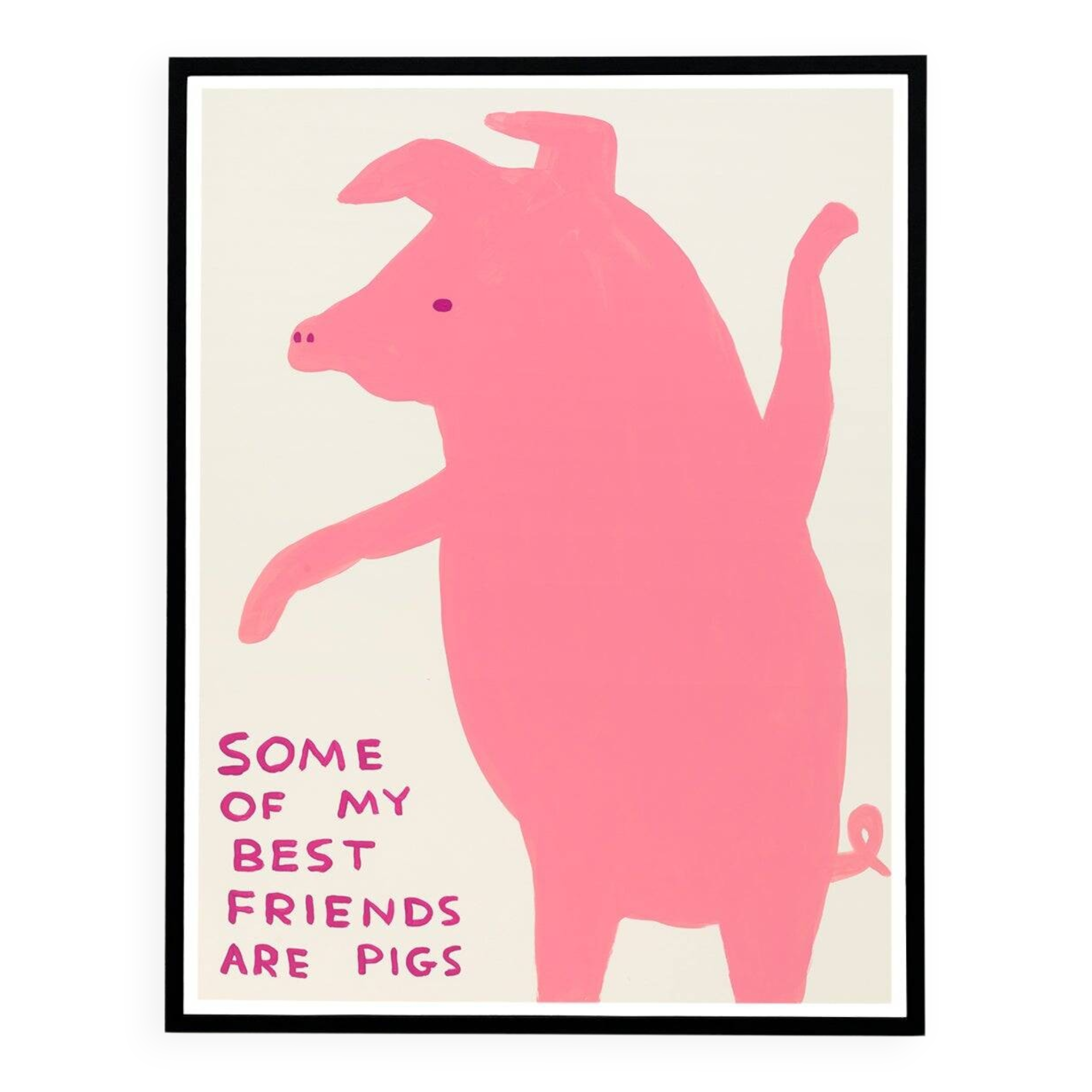 David Shrigley, Some Of My Best Friends Are Pigs, 2019