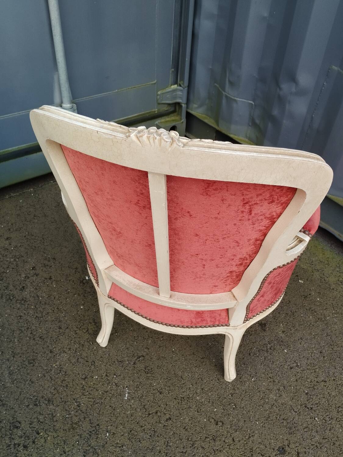 Pair of old Louis XV style armchairs