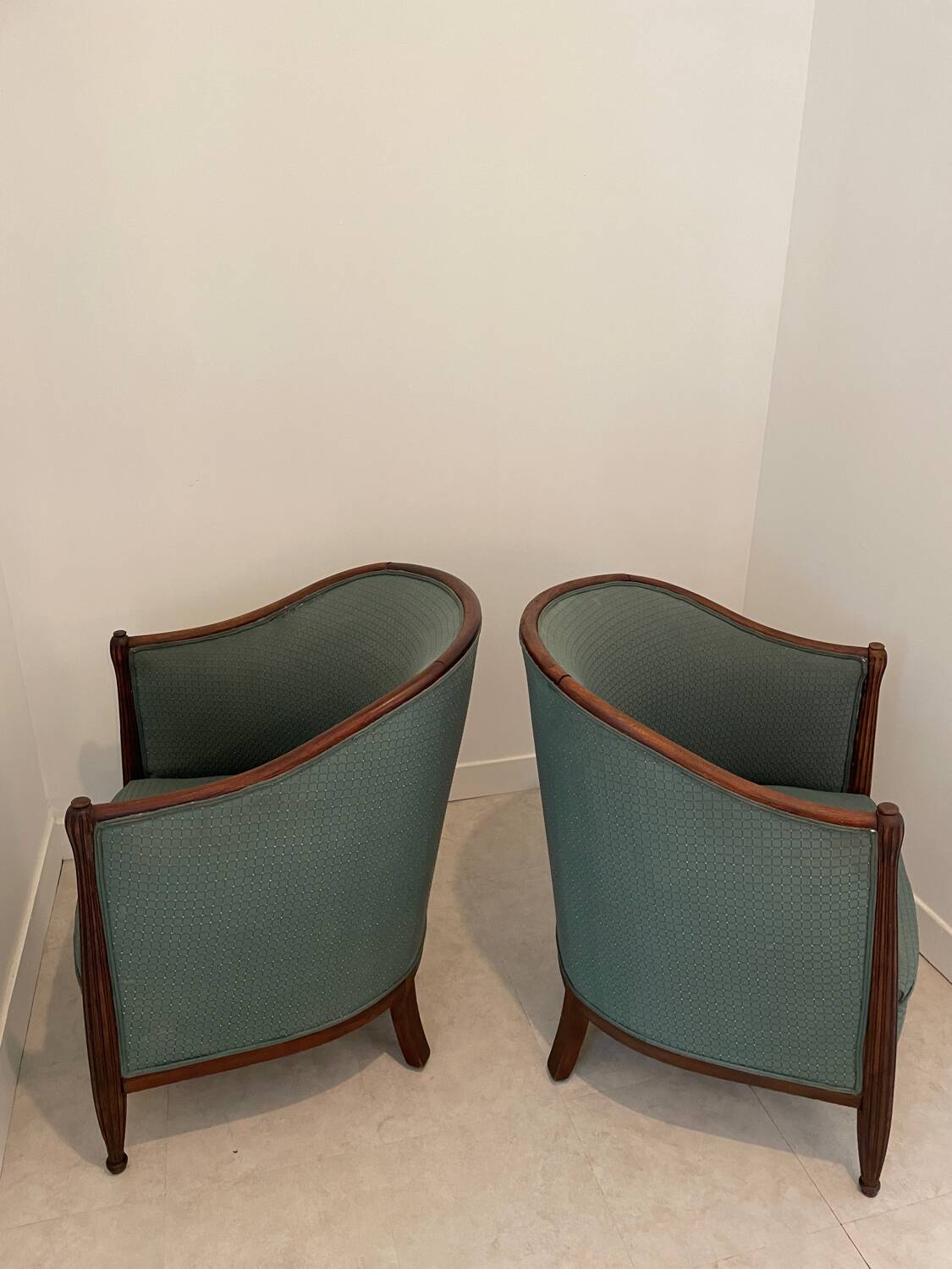Paire de fauteuils Art Déco - renovés