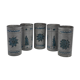 Set of 5 roll vases Alain Maunier Vallauris