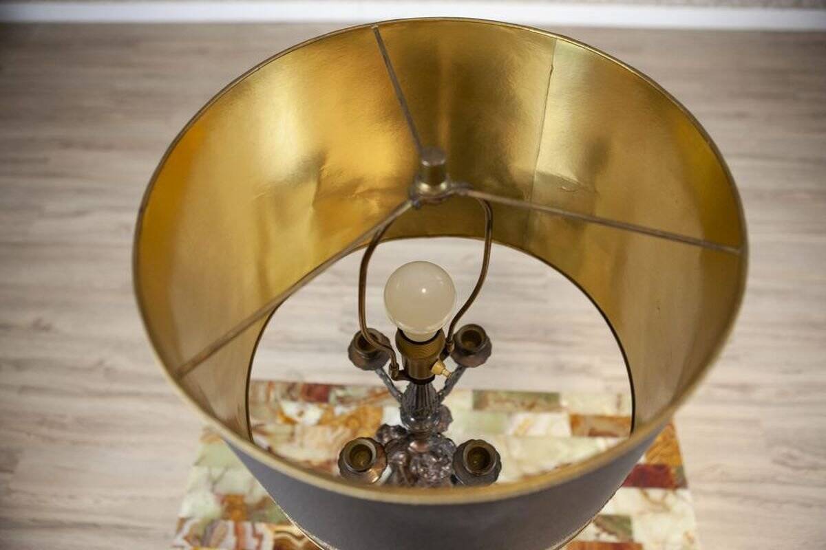 Late 20th Century Mid-Century Modern Desk Lamp in Black