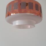 Ceiling lamp in opaline 60s