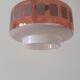 Ceiling lamp in opaline 60s