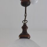 Chandelier lamp shade Opaline glass