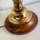 VINTAGE HIGH TABLE LAMP WITH “GOLDEN” PALM TREES, HANS KÖGL STYLE