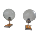 Pair of vintage bedside lamps