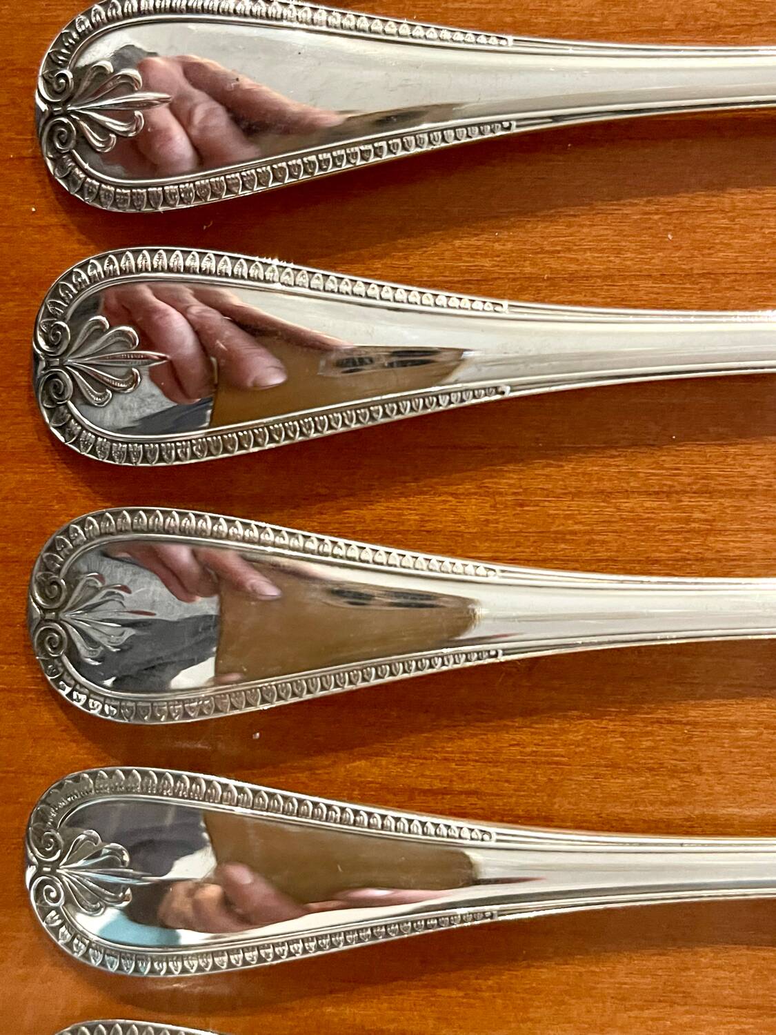 Christofle Malmaison 12 cake/dessert forks, mint condition
