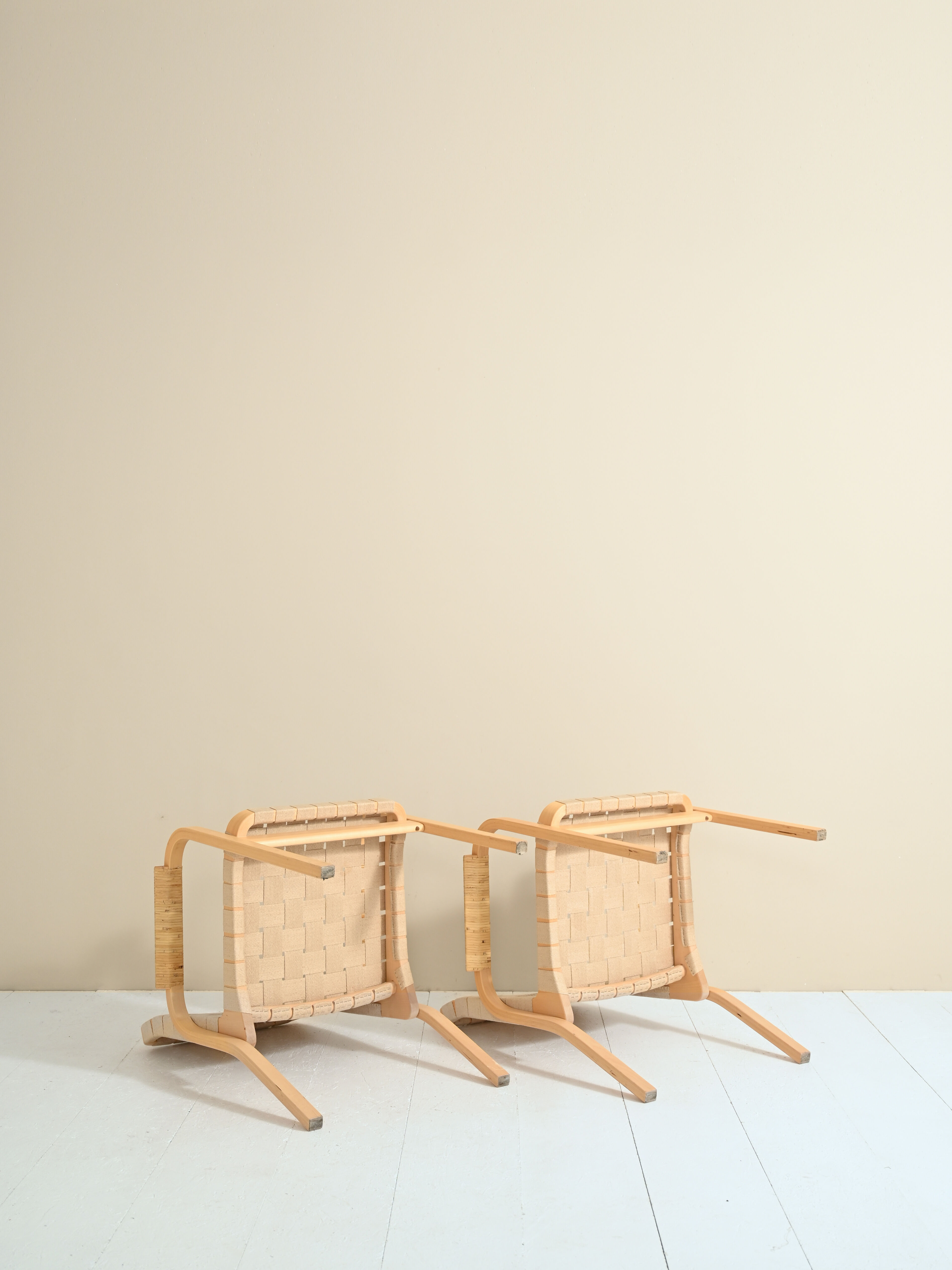 'Model 45' Armchairs by Alvar Aalto