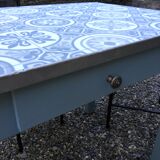 Restored wooden kitchen table