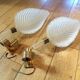 Paire d'appliques feuille Barovier & Toso