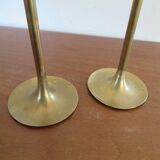 Pair of vintage brass candlesticks