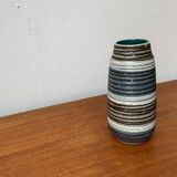 West German Fat Lava ceramic vase in Mid-Century style from the 1960s by Scheurich.