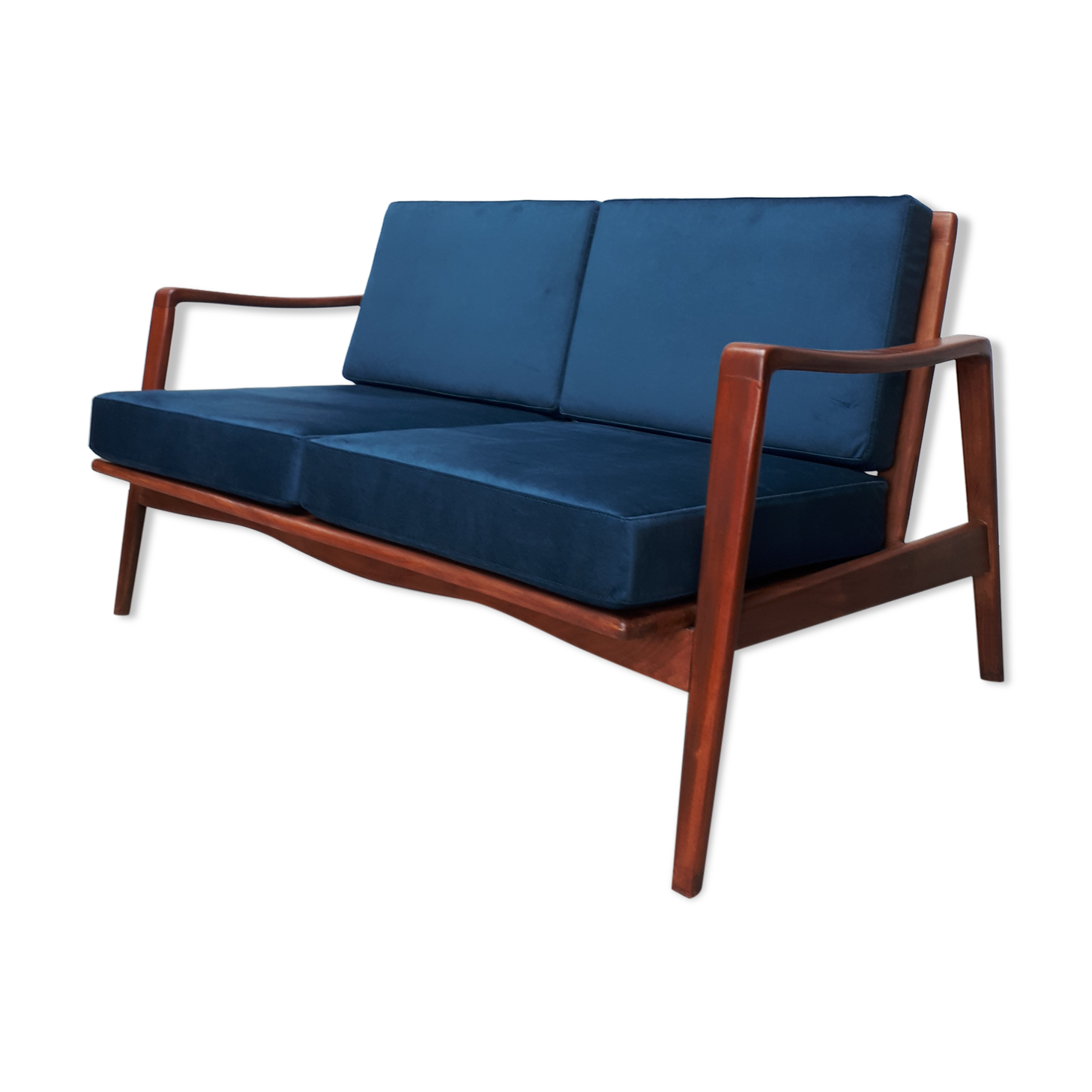 2-seater bench by Arne Walh Iversen 60s
