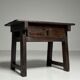 Spanish side table, rustic, early 20th century