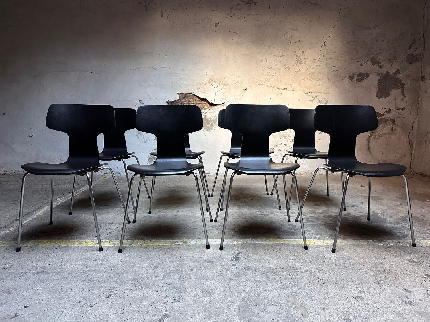 Ensemble de chaises Hammer – Fritz Hansen