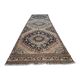 Vintage Turkish hallway rug 107x384 cm