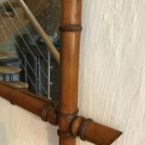 Parquet bamboo mirror