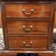 Bureau partenaire en acajou anglais classique