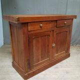 Solid wood office sideboard