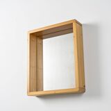 Miroir en pin vintage, Les Arcs, 1973