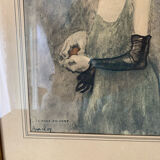 Drawing The Lady in Green