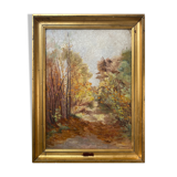 Original watercolor painting old marine voyage seaside orientalist