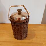 Copper wicker ice cube