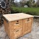 Central island / Saucepan storage unit