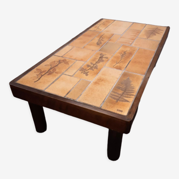 Coffee table Raymonde Leduc Model "Herbarium"