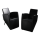 Pair of armchairs J. Lang, Philippe Starck, Driade 1987