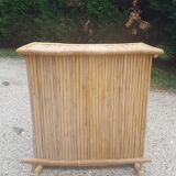 Vintage bamboo bar