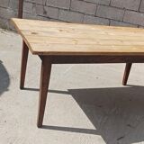 Large farmhouse table beautiful depth